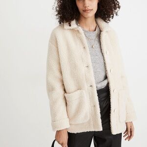 Madewell - Walton Sherpa Shirt Jacket